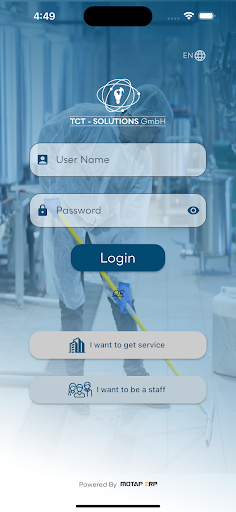 Android application TCT Solutions screenshort