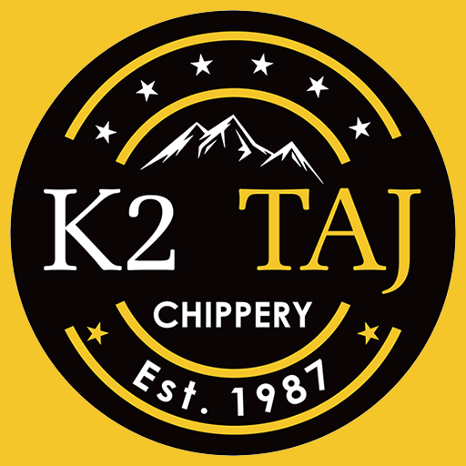 K2 Taj Chippery & Curry House logo