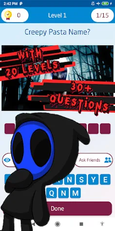 creepypasta quiz - Screenshot 3