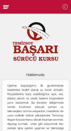 Temizsoy Başarı Sürücü Kursu Screen 2