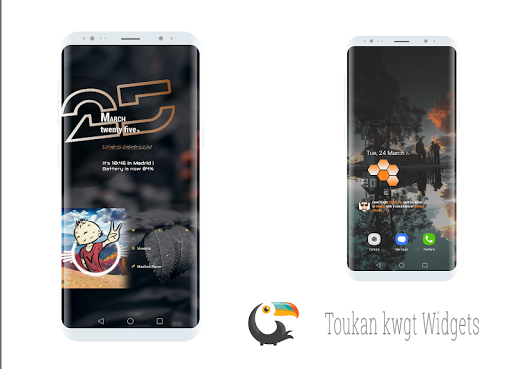 Android application Tukan Kwgt screenshort