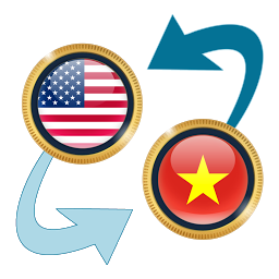 Icon image US Dollar to Vietnamese Dong