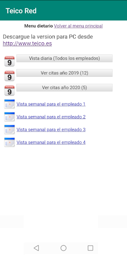 Agenda TPV Teico Screen 2