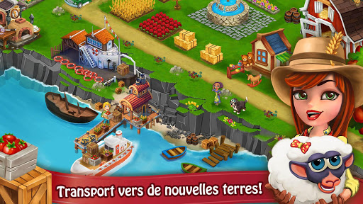 Code Triche Jour Farm Village: Agriculture Jeux hors ligne  APK MOD (Astuce) 4