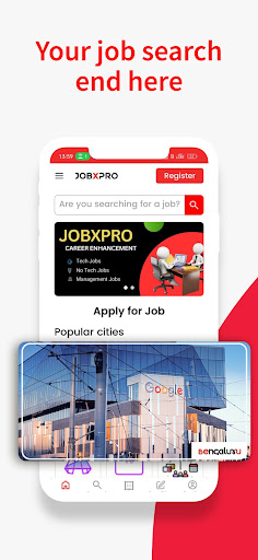 JobXPro: Hire & Job Search App Screen 3