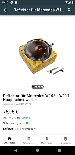 Oldtimer-Ersatzteile24 Screen 2