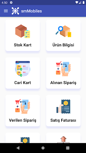 Android application SmMobile screenshort