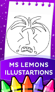 Ms Lemons Scary Mod Coloring