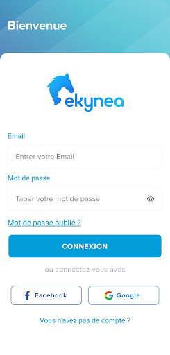 Android application Ekynea screenshort