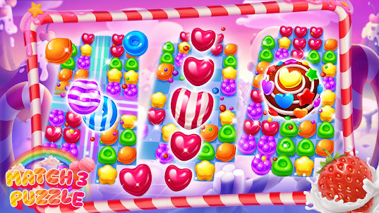 Match 3 Puzzle: Candy World