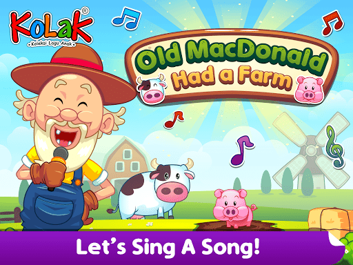 Screenshot of Kids Song : Old Mc Donald