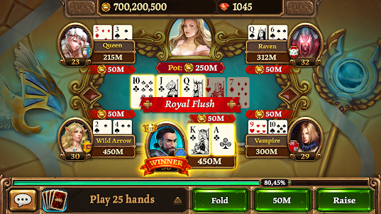 Texas Holdem - Scatter Poker