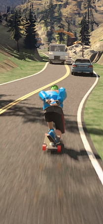Game screenshot ダウンヒルレーサー (Downhill Racer) mod apk