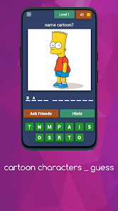 CARTOON CHARACTERS _ GUESS 10.1.6 APK + Mod (Free purchase) for Android