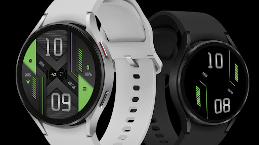Android application Geometric Green For Wear OS screenshort