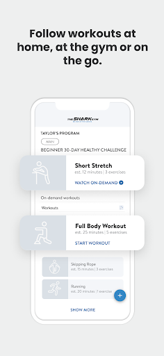 Screenshot of The Shark Gym