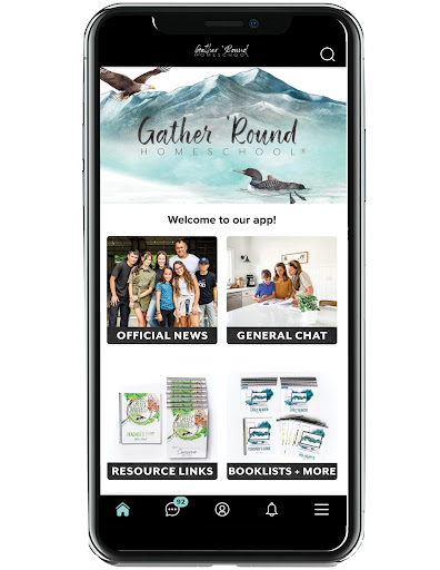Android application Gather 'Round Homeschool screenshort