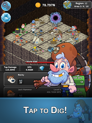 Tap Tap Dig - Idle Clicker Game 2.0.1 screenshots 18
