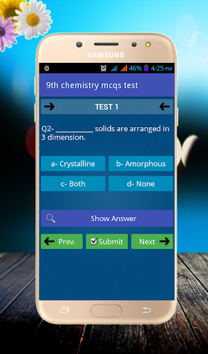 9th chemistry mcqs test