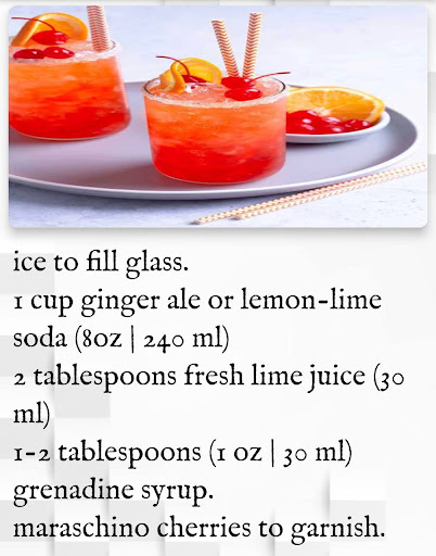 drinks and cocktails