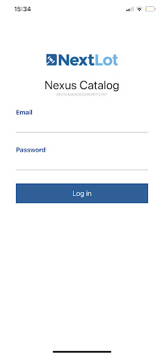 Android application Nextlot Nexus Catalog screenshort