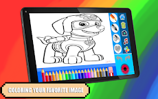 Dog Patrol Coloring Gameのおすすめ画像2