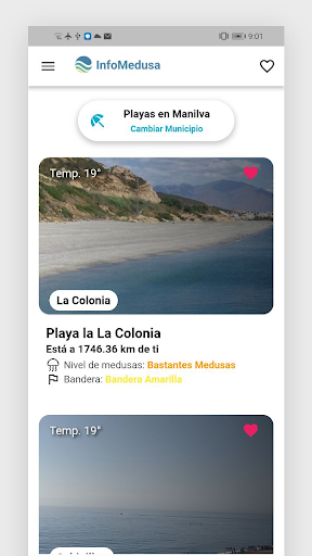 Android application InfoJellyfish screenshort