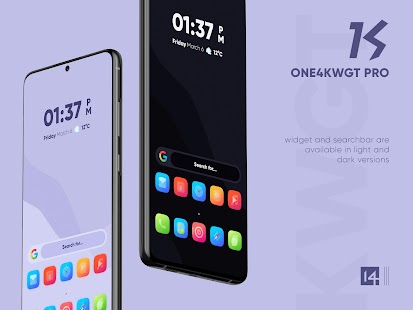 One4KWGT Pro: KWGT Pro widgets Bildschirmfoto