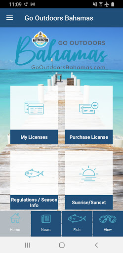 Android application Go Outdoors Bahamas screenshort