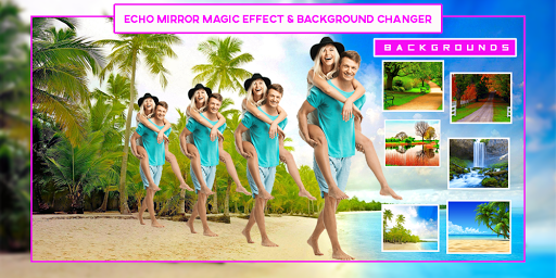 Android application Echo Mirror Magic photo editor screenshort