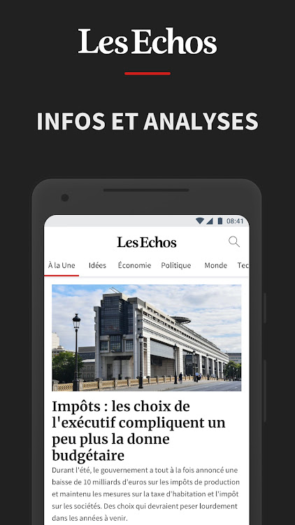 Les Echos, actualités éco - 4.21.1 - (Android)