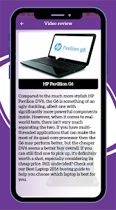 HP Pavilion G6 Guide
