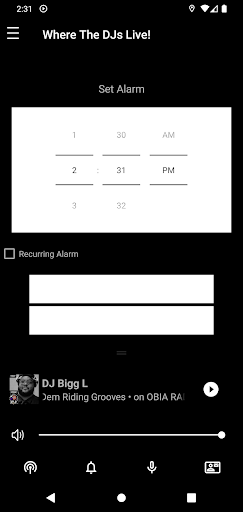 Android application Obia Radio screenshort