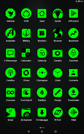 Green and Black Icon Pack ✨Free✨