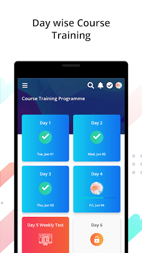 Android application Biomentors Online for NEET screenshort