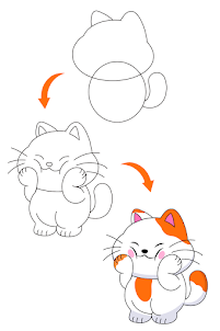 How To Draw Cute Cats