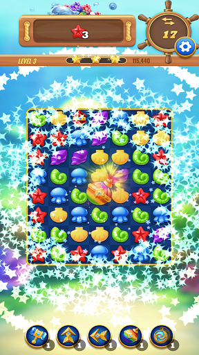 Hunter Jewel - Match 3 Ocean Screen 2