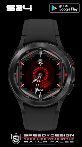 Android application SD24 Analog Watch Face screenshort