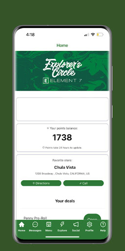 Android application Explorer's Circle screenshort