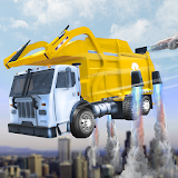 Flying Garbage Dump Truck icon
