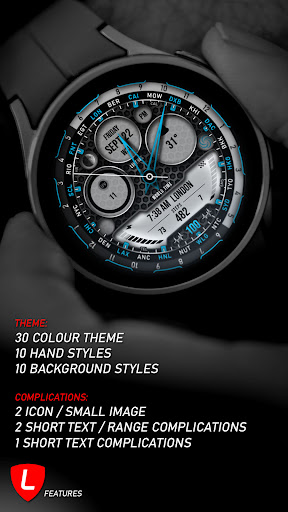 Android application World Time Analog 047 screenshort