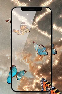aesthetic butterfly wallpaper
