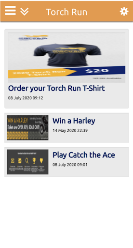 Torch Run Screen 2