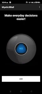 Mystic 8 Ball: Answers Await!