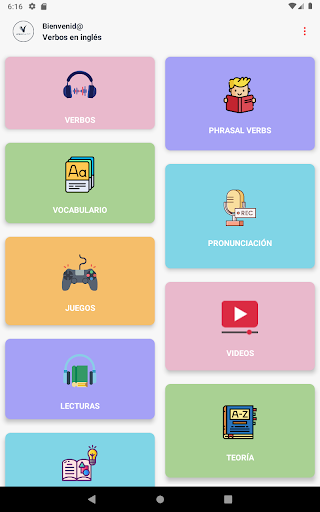 Verbos en inglés Premium