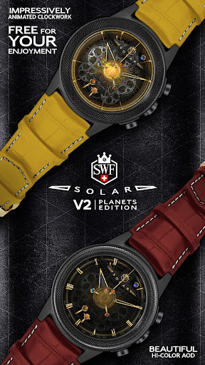 SWF Solar Planets Watch Face screenshot