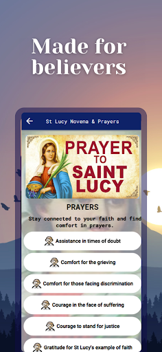 Saint Lucy Novena & Prayers Screen 3