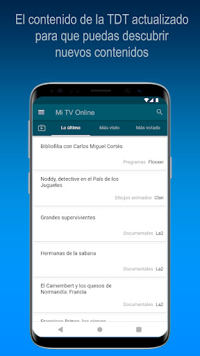 Mi TV Online España Screen 3