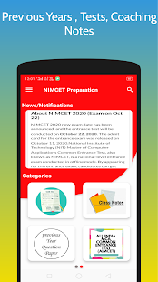 Nimcet Free Study Material Books, Notes, Tests 5.0 APK + Мод (Unlimited money) за Android