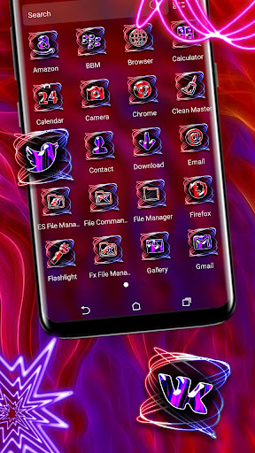Visual Wave Art Theme Screen 2